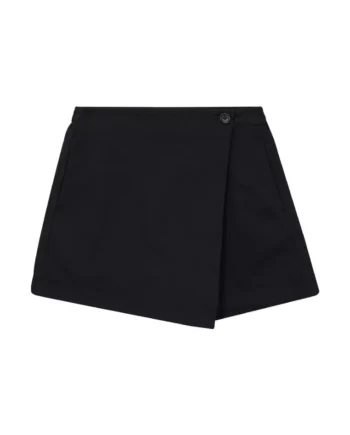 Women's Cotton Twill Elastic Waist Skorts