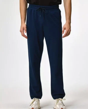 Men's Cotton French Terry Elastic Waist Drawstring Jogger