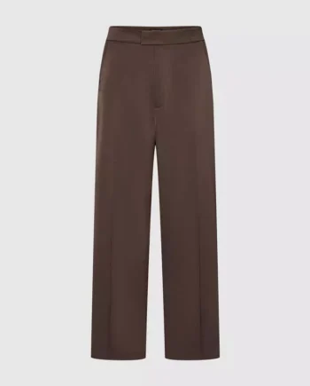 High Waist Straight Wide Leg Pants